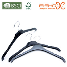 Cheap and Light Black Plastic Top Hanger